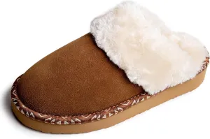 Minnetonka Cerise – Cozy Bedroom Slippers for Women with Hard Sole Design, and Slip On Clog Silhouette