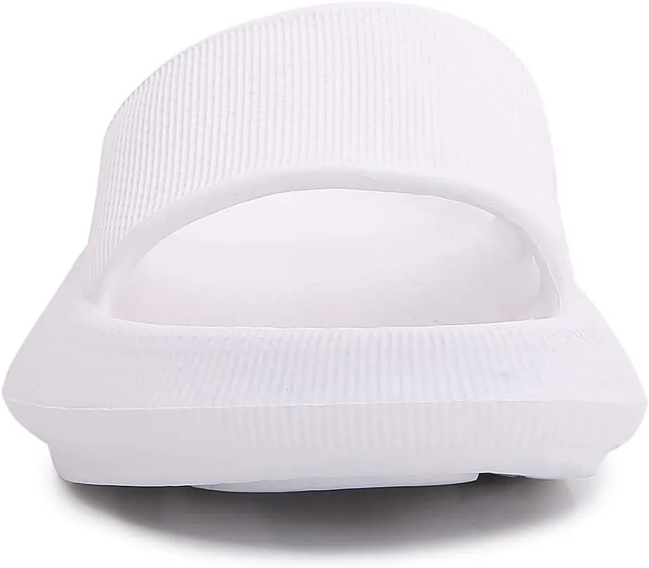 mm Thick Cushioned Platform Comfy Slippers for Women and Men Summer Beach Indoor Outdoor Rubber Open Toe Slides
