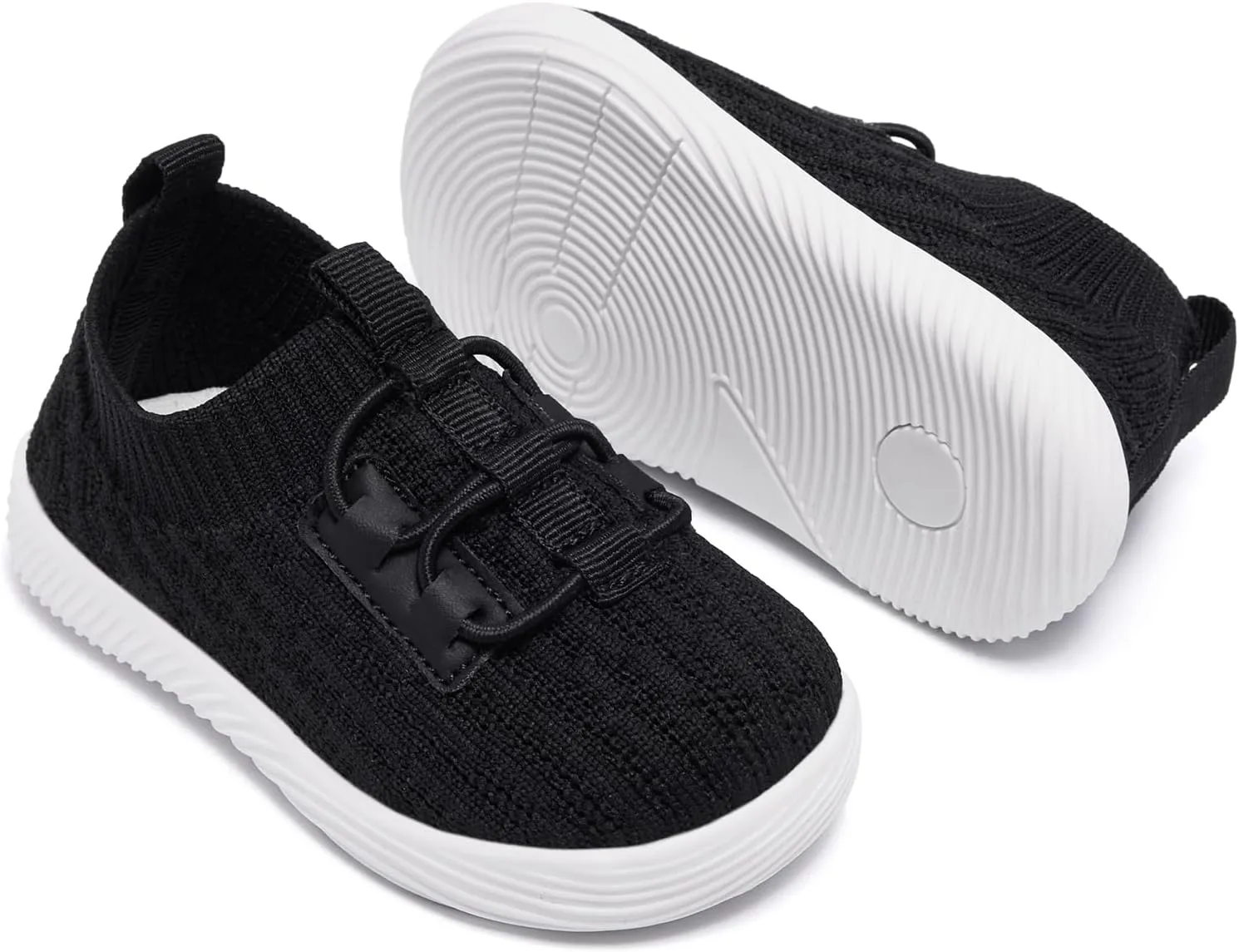 MORENDL Toddler Slip On Sneakers Baby Walking Shoes Non-Slip Breathable Boys & Girls Tennis Shoes Infant Running Shoes