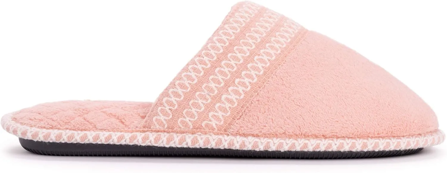 MUK LUKS Women's Cathy Micro Chenille Slipper