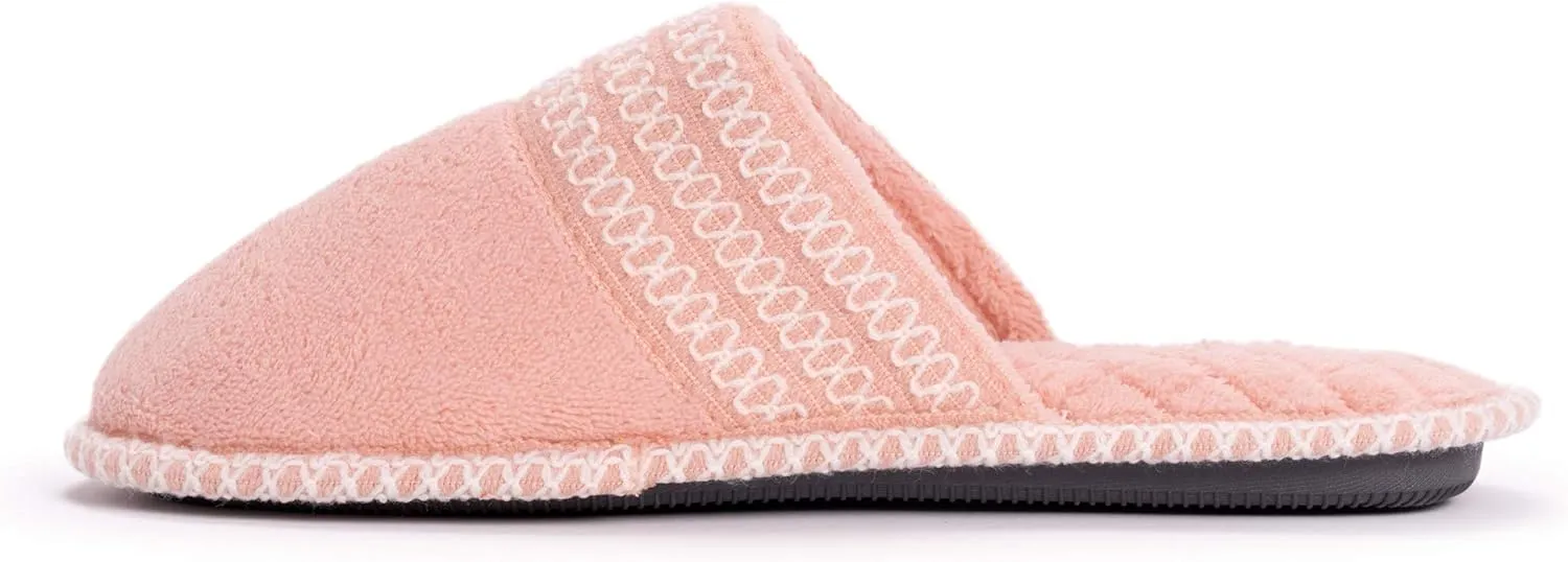 MUK LUKS Women's Cathy Micro Chenille Slipper