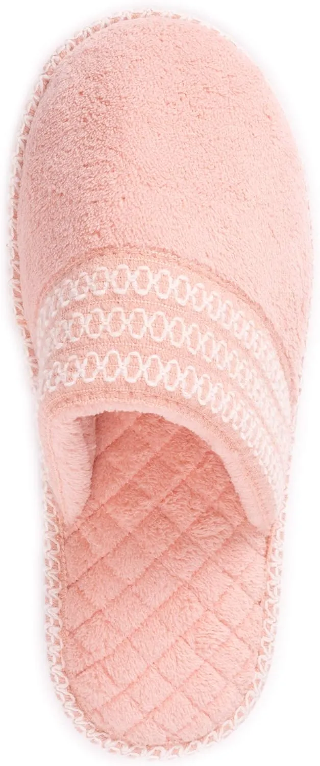 MUK LUKS Women's Cathy Micro Chenille Slipper