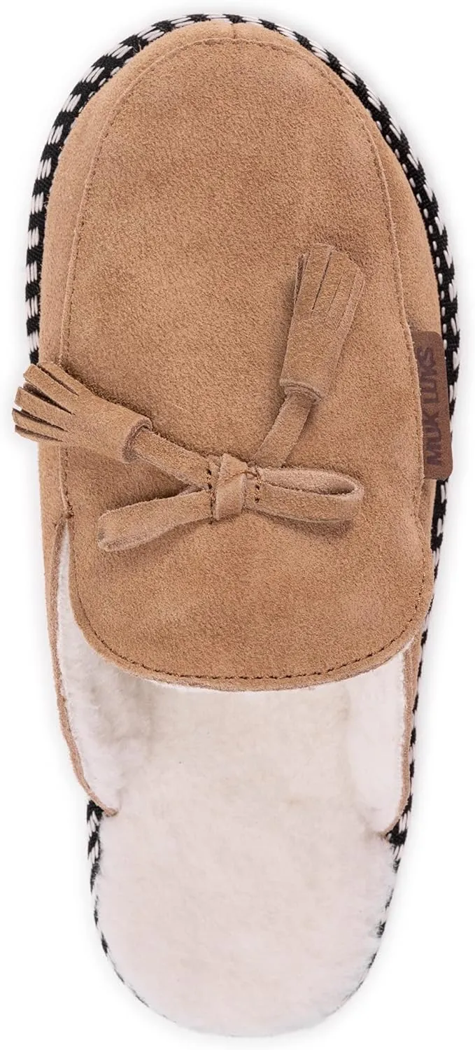 MUK LUKS Women's Leather Goods Cosette Mule Slipper