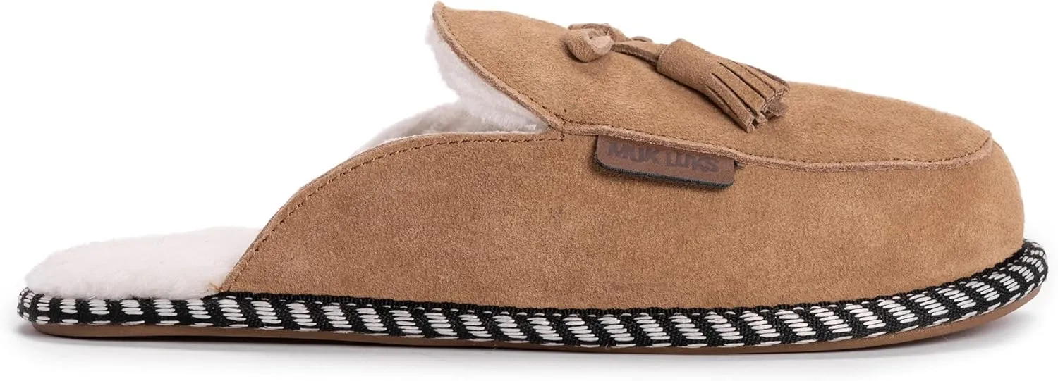 MUK LUKS Women's Leather Goods Cosette Mule Slipper