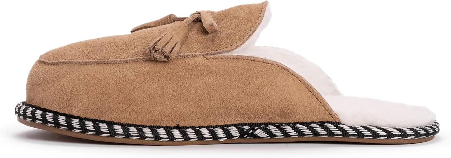 MUK LUKS Women's Leather Goods Cosette Mule Slipper