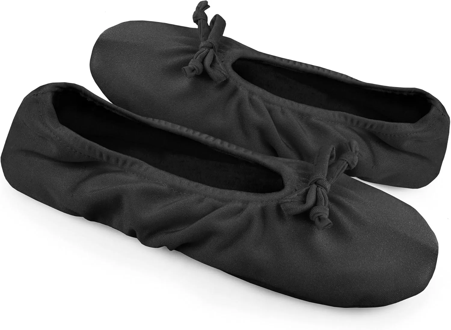 MUK LUKS Women's Stretch Satin Ballerina Slipper