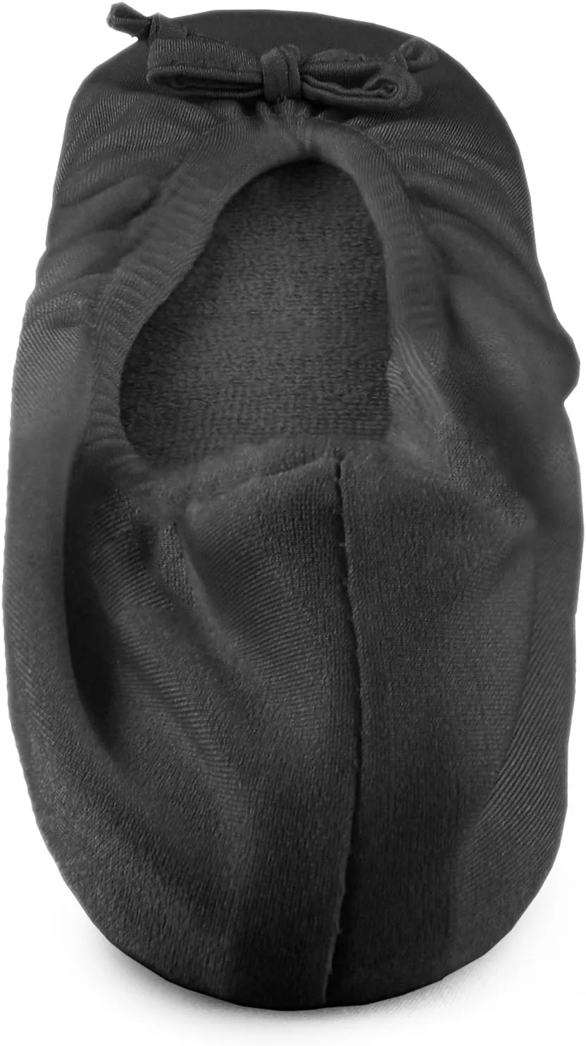 MUK LUKS Women's Stretch Satin Ballerina Slipper