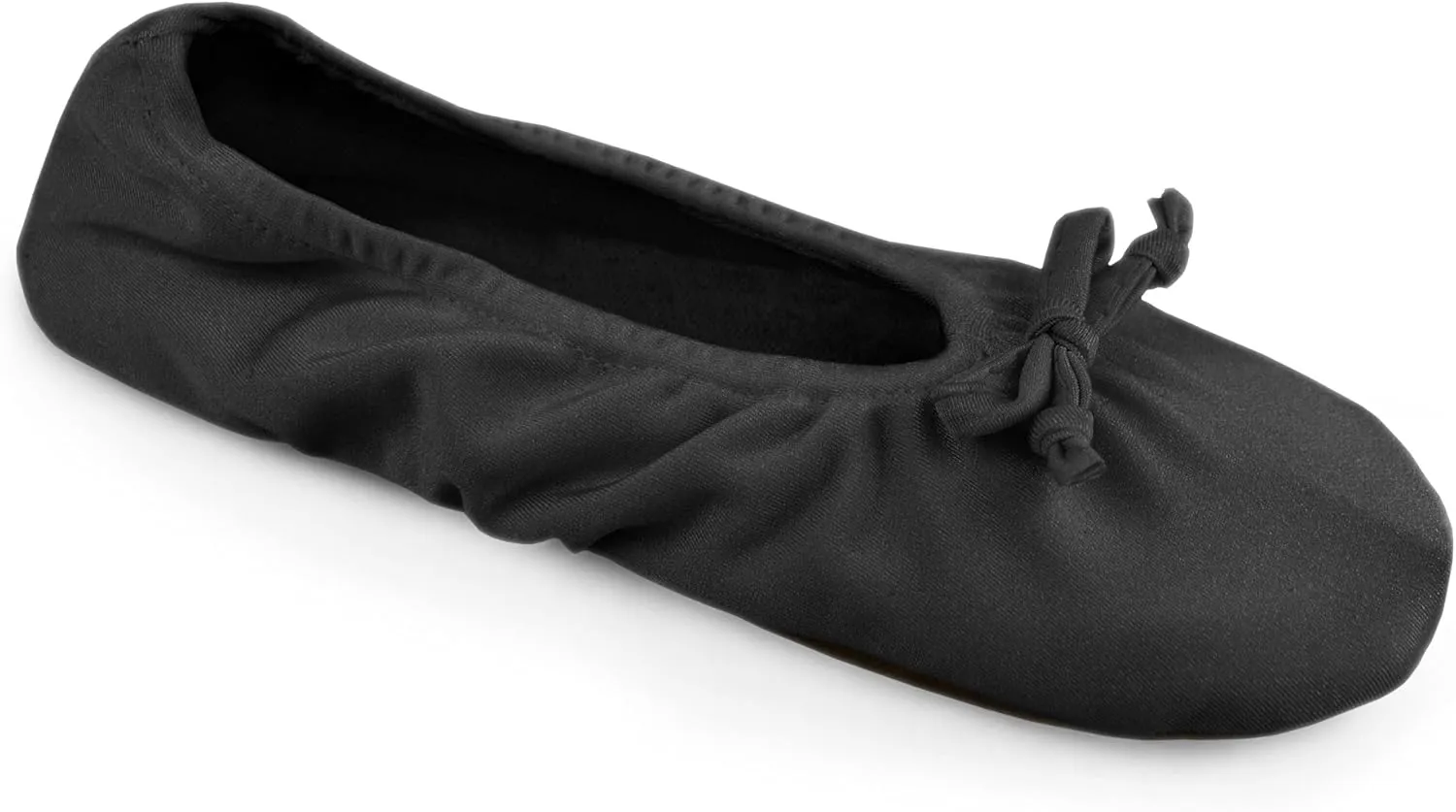MUK LUKS Women's Stretch Satin Ballerina Slipper