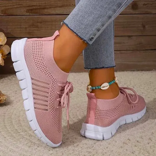 Nanccy Comfy Elastic Slip-on Flat Shoes