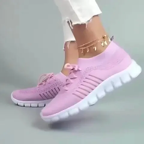 Nanccy Comfy Elastic Slip-on Flat Shoes