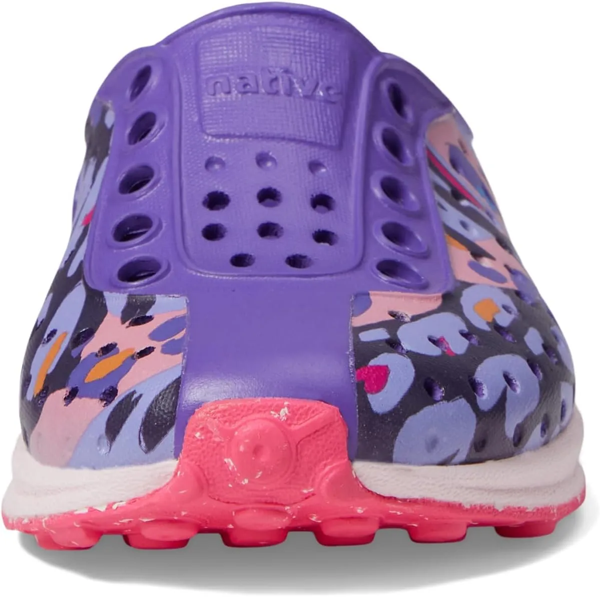 Native Shoes Kids Unisex Robbie Sugarlite Print Kids Slip-On Shoes (Little Kid) – Perforated – Synthetic Upper