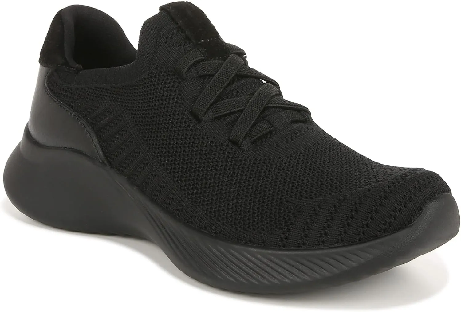 Naturalizer Women's Emerge Slip-On Lace-Up Knit Sneaker