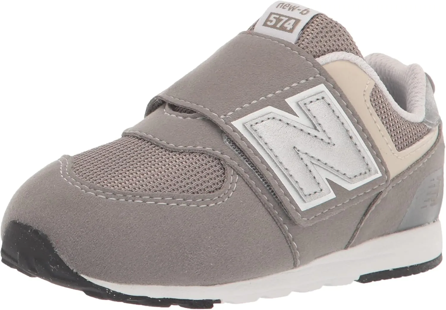 New Balance Boy's 574 New-b V1 Neo Sole Hook and Loop Sneaker