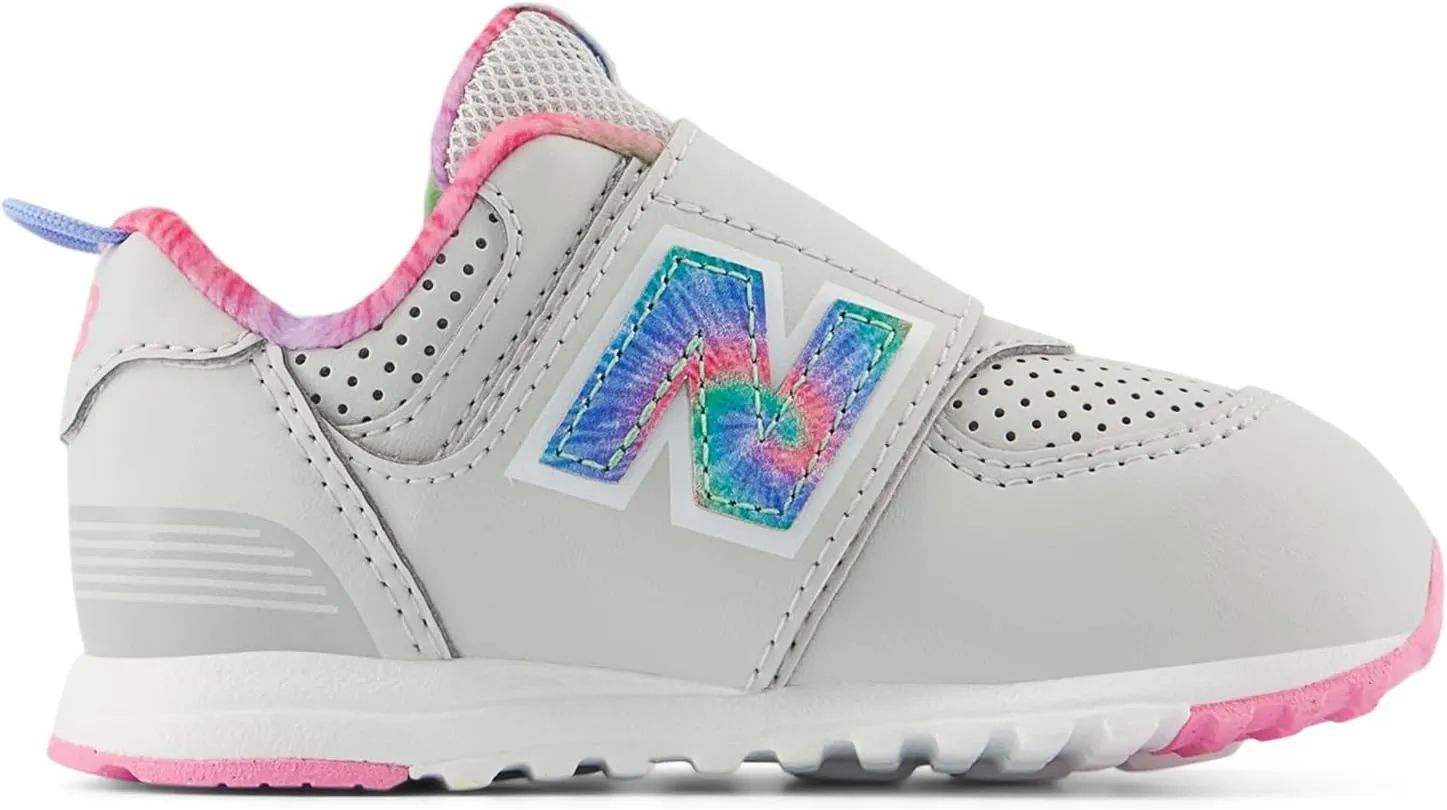 New Balance Kids' 574 V1 New-B Hook and Loop Sneaker