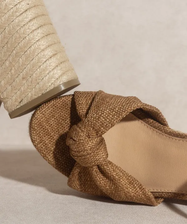 OASIS SOCIETY MACKENZIE - ESPADRILLE WEDGE SANDAL
