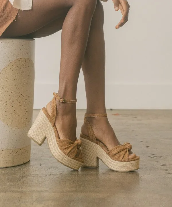 OASIS SOCIETY MACKENZIE - ESPADRILLE WEDGE SANDAL