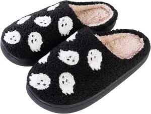 Obosoyo Slippers Women Strawberry Men House Fuzzy Plush Shoes Funky Cute Design Fun Slipper Unisex Comfy Bedroom Soft Warm Slipper Indoor Non-slip Slip-On