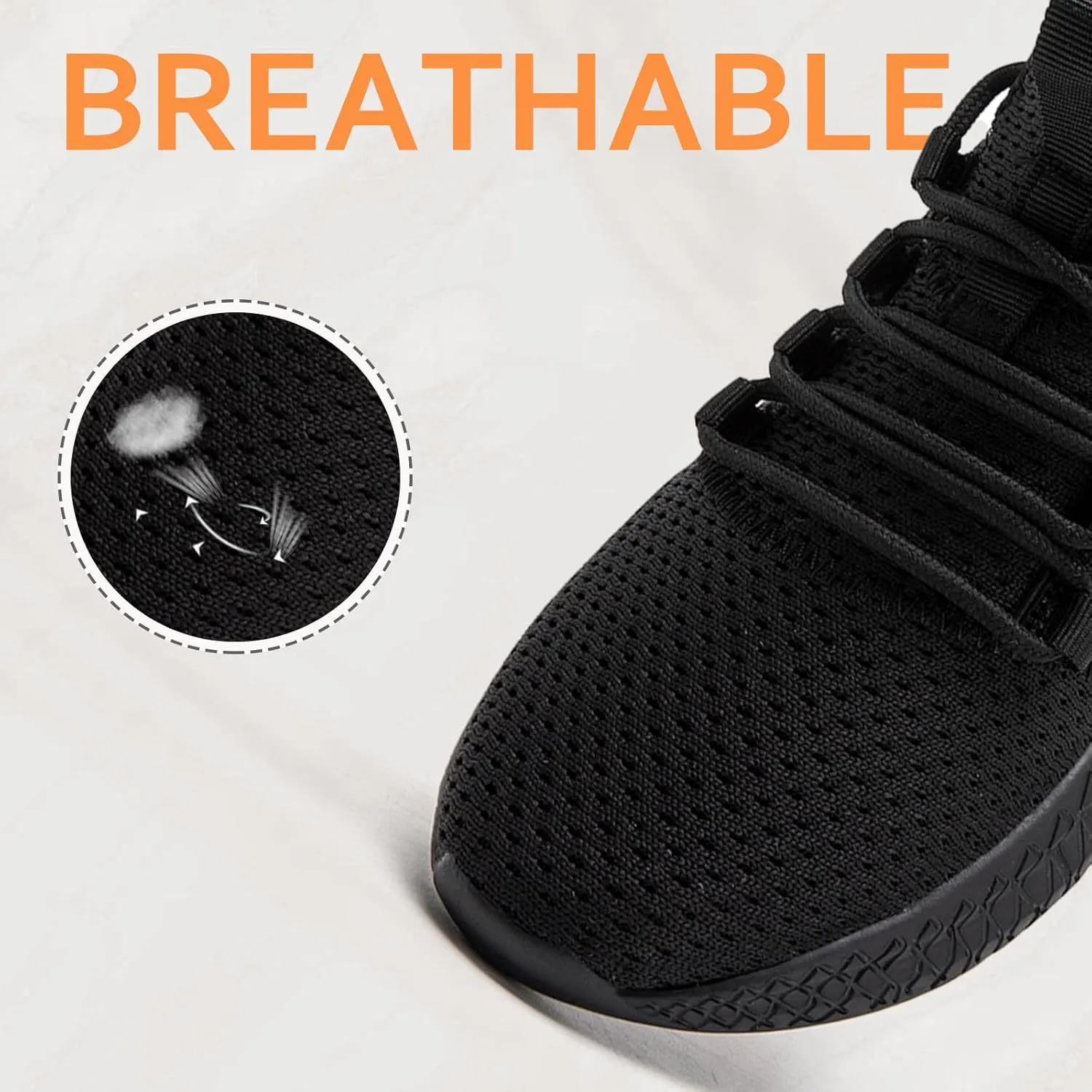 Oltyutc Mens Gym Running Shoes Slip-On Tennis Shoes Non Slip Breathable Workout Sneakers for Walking Jogging