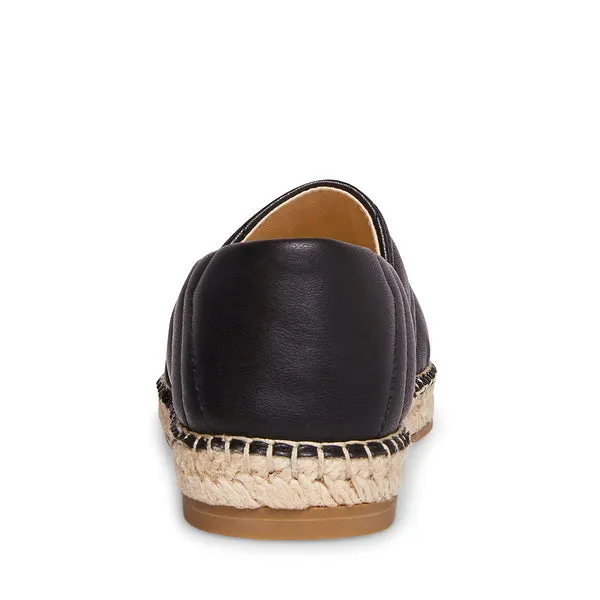On Chevron Winnow Quilted Budget-conscious Slip Rounded Attractive pricing Toe Flat Madden Black Steve