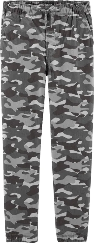 OSHKOSH B'GOSH Boys' Pull-on Twill Joggers