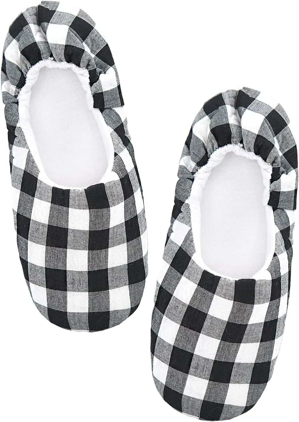Panda Bros Women's Ballerina House Slippers,Anti-Skid Comfy Warm Ballet Style Slippers