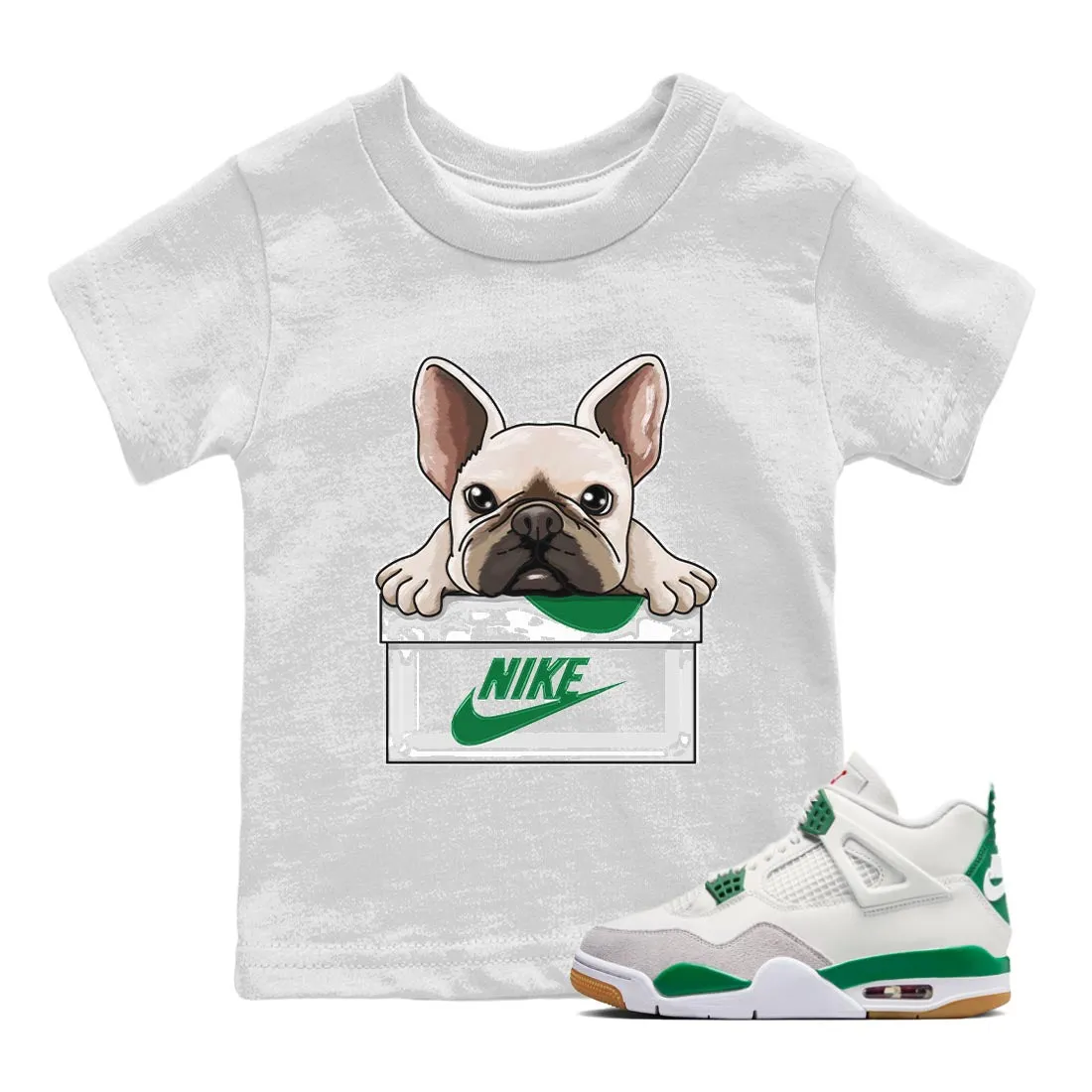 Pine Tops Kids 4 Air Jordan Bulldog Buy-more-save-more SB French - Flexible Green