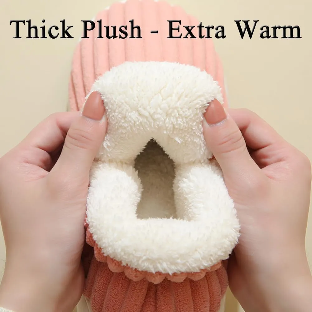 Pluffi The Cozy & Stylish Slipper, Pluffi Slippers Booties, Pluffi Comfy Fluffy Cloud Thick-Soled Shoes for Indoor Outdoor