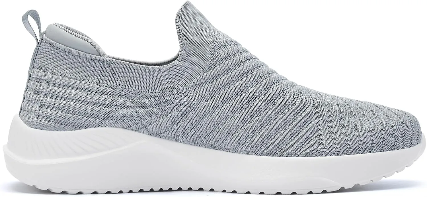 PPQ Womens Slip On Walking Shoes-Lightweight Comfort Breathable Travel Slip in Sneakers