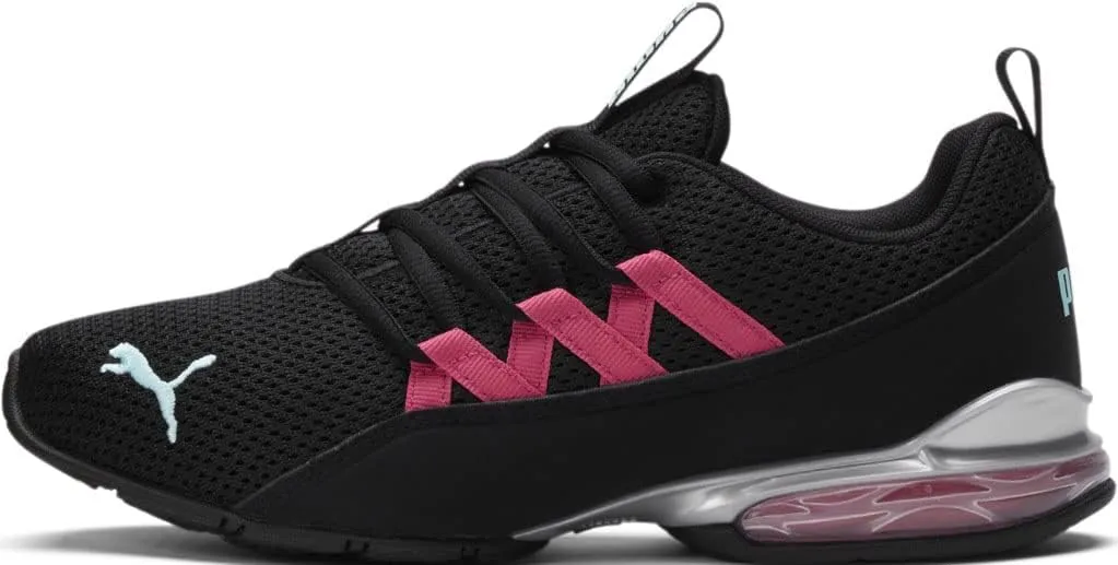 PUMA Riaze Prowl Pop Sneaker Womens Sneaker 95 BM US BlackPinkBlue