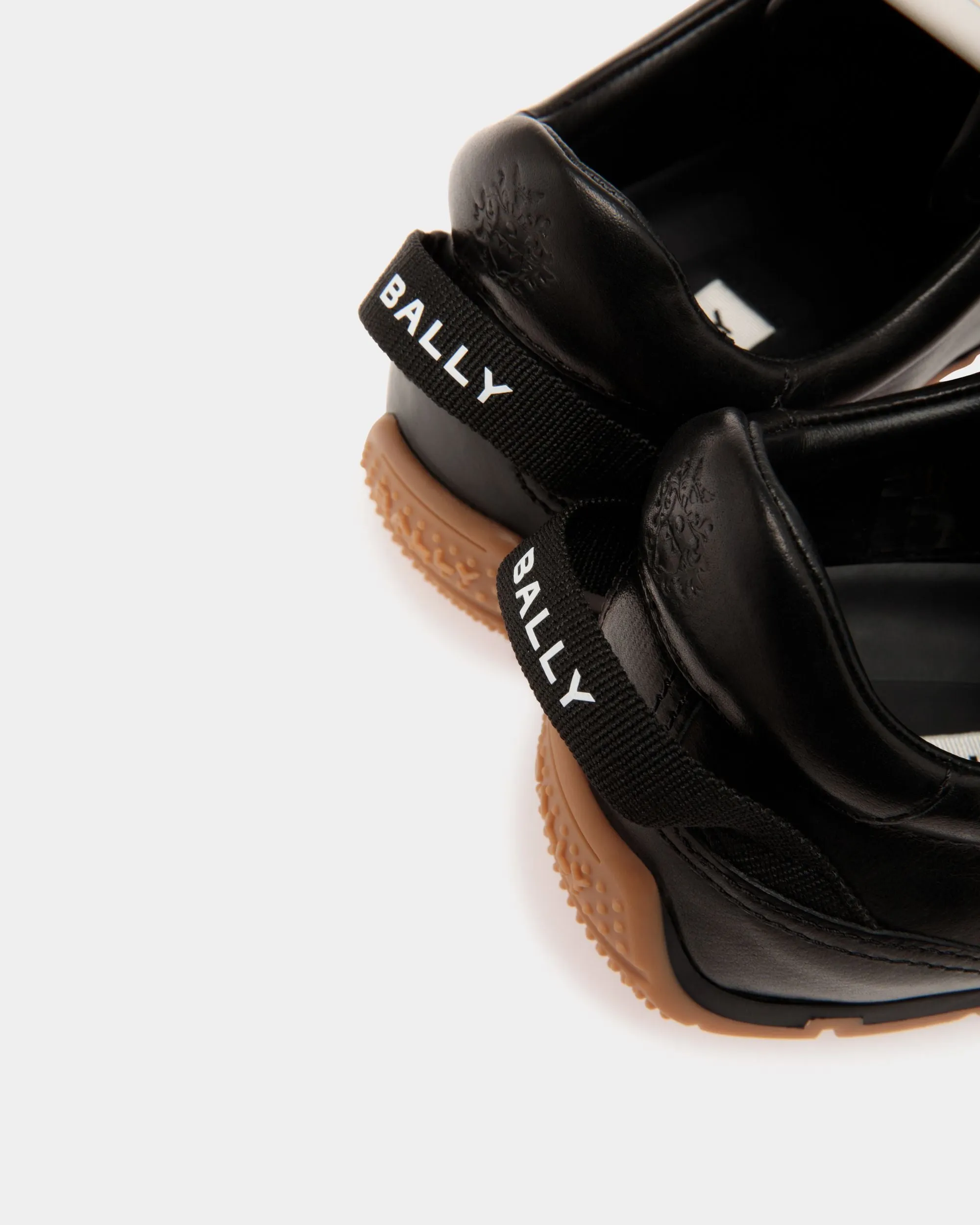 Quarry Sneaker in Black Leather
