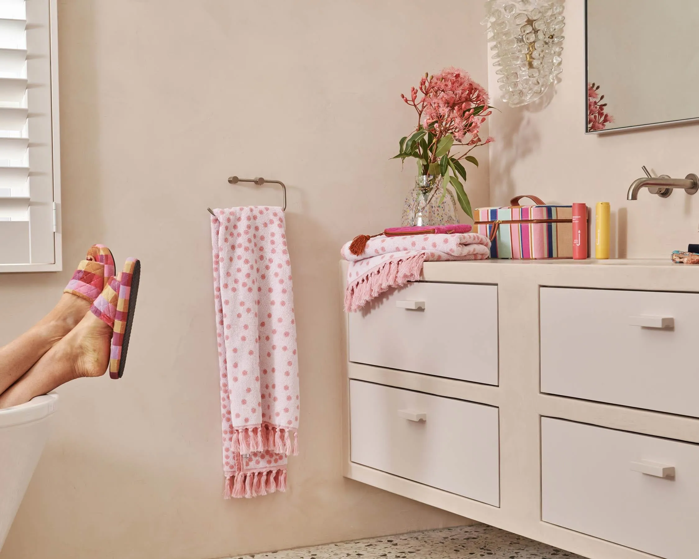 Quilted Slippers - Tutti Frutti
