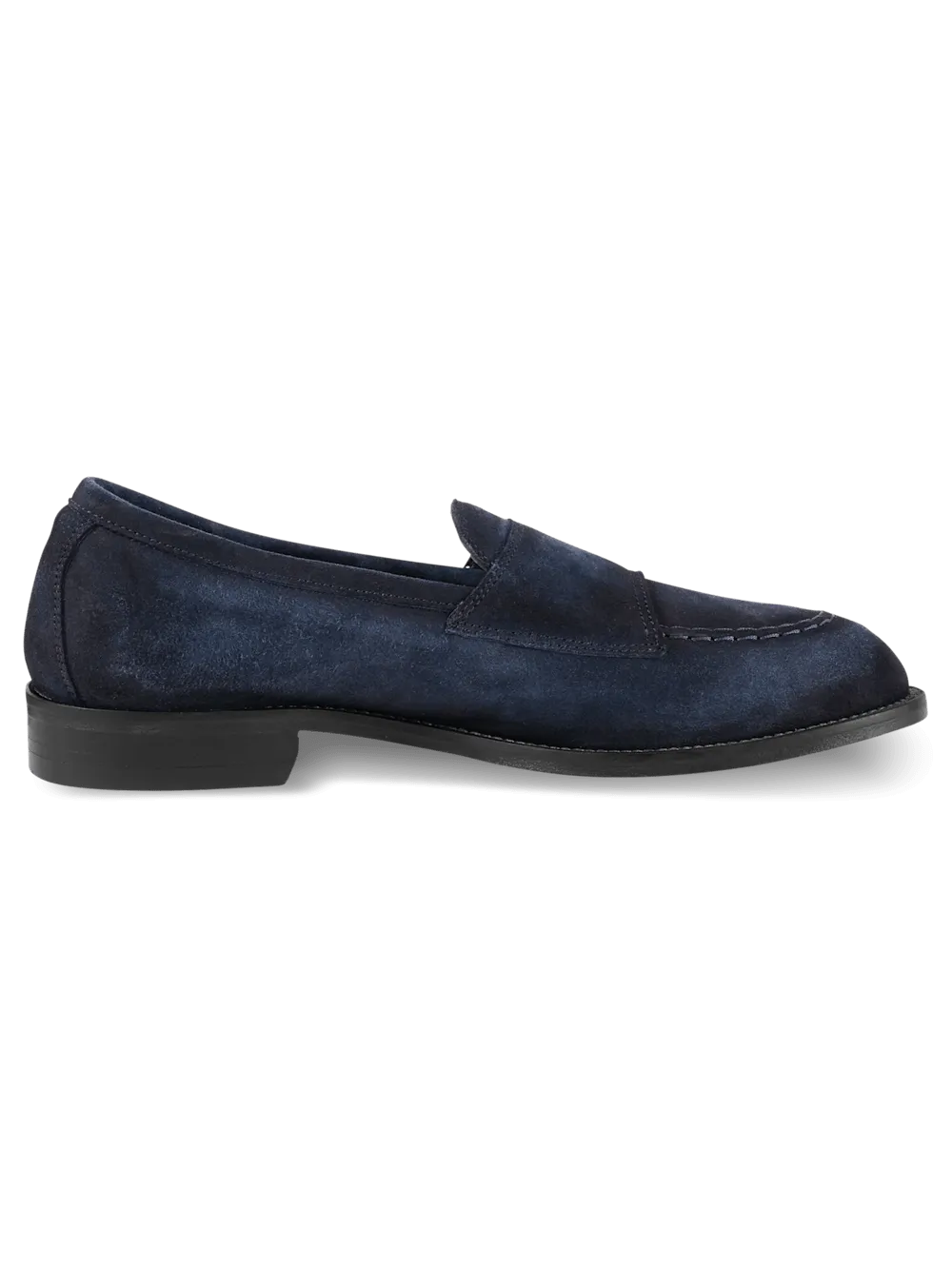 Randolph Monk Strap Loafer - Navy