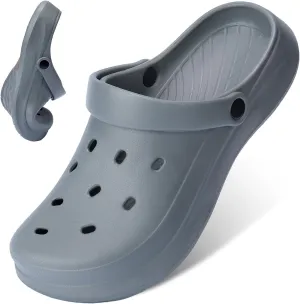 RCEBOT Unisex Garden Clogs Breathable Quick Drying Garden Shoes with Arch Support for Men and Women