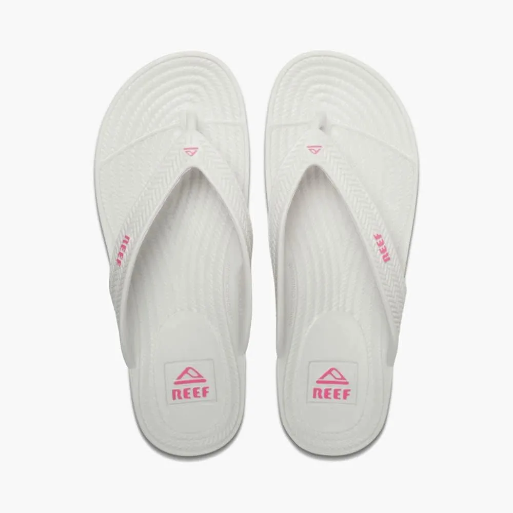 REEF Water Court Women's Beach Flip Flop, Soft Cushion Footbed, Water Friendly, Arch Support