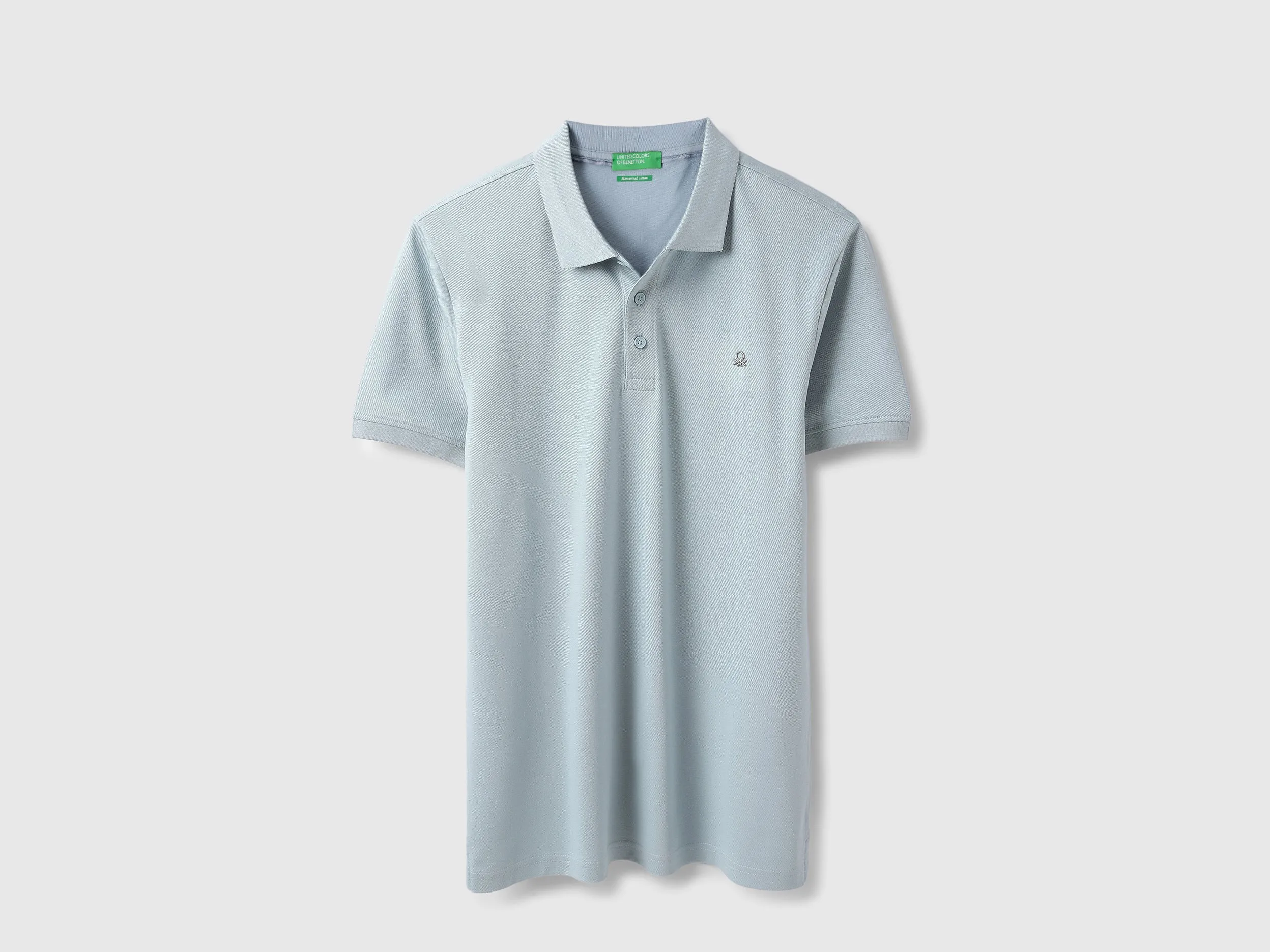 Regular Fit Polo Neck Solid T-shirt