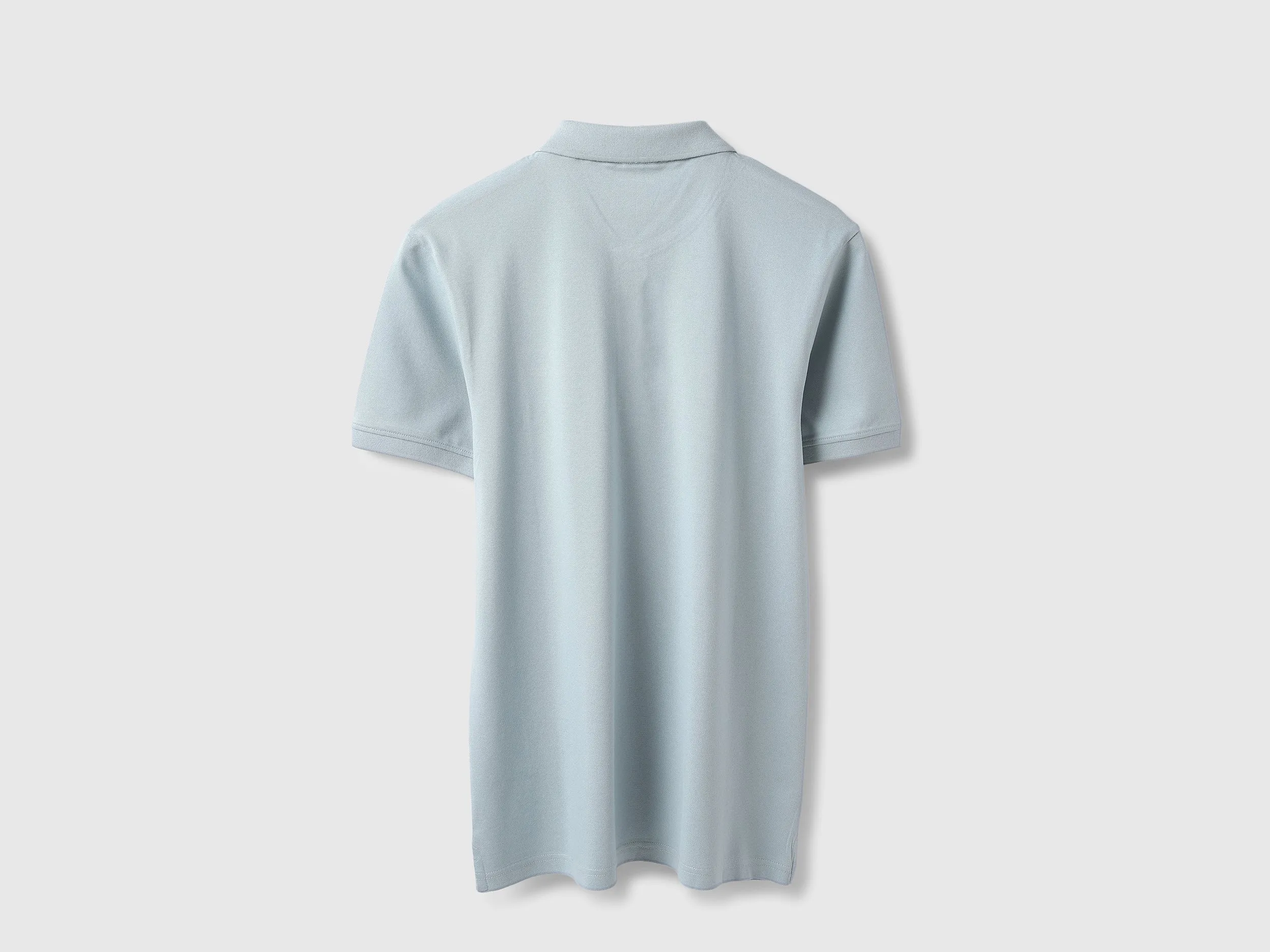 Regular Fit Polo Neck Solid T-shirt