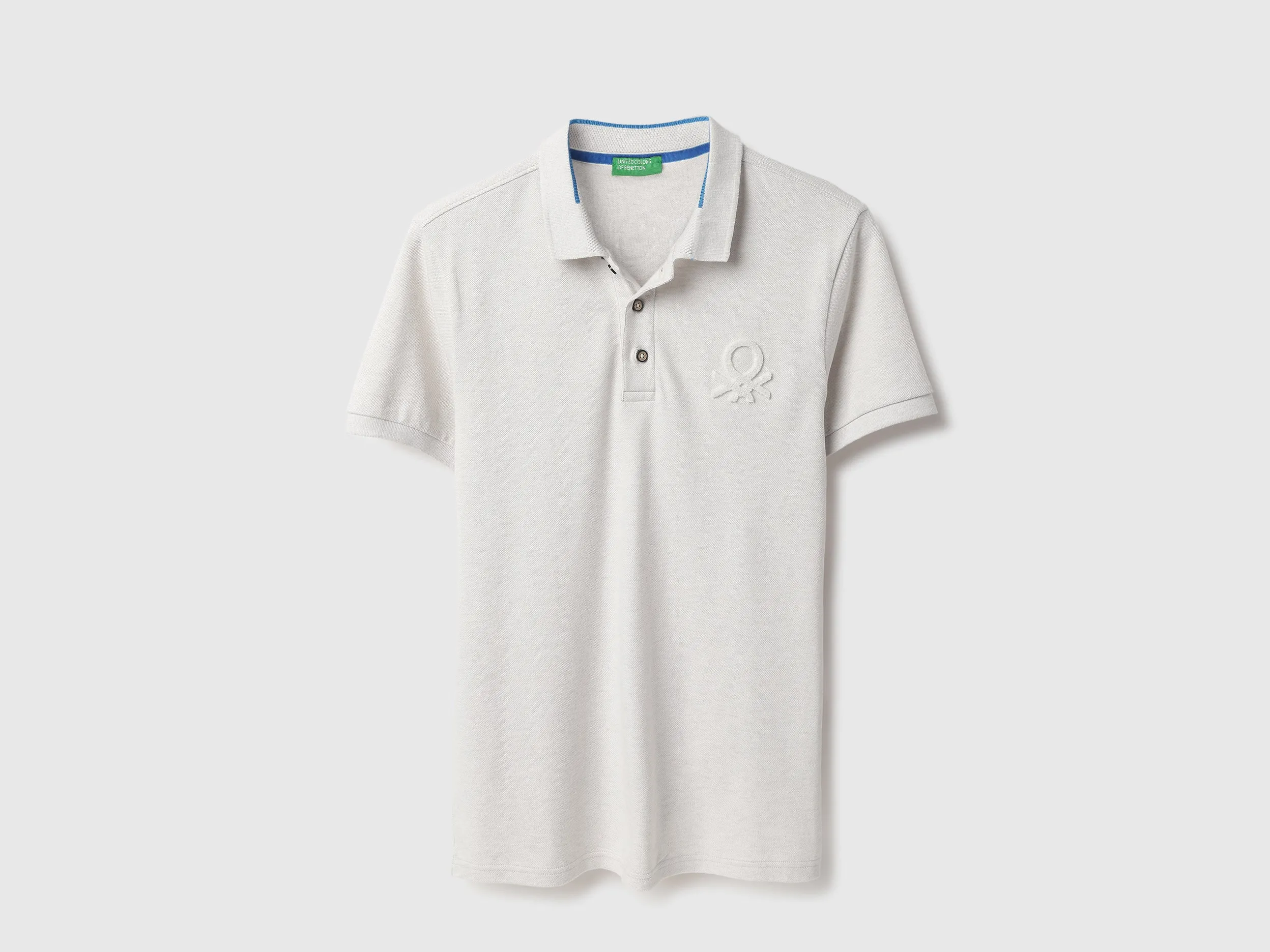 Regular Fit Polo Neck Solid Tshirt