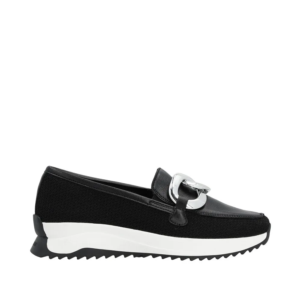 Rieker Evolution Ladies Loafer Slip On Shoe W1303-00