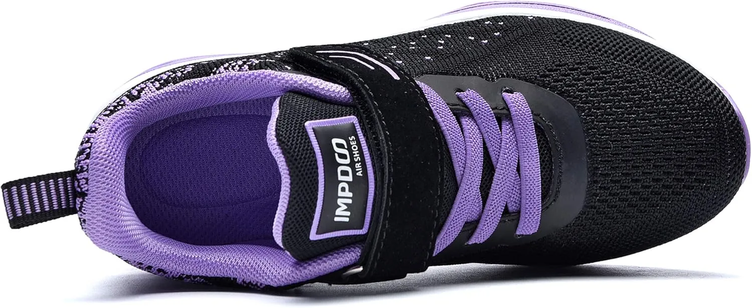 RomenSi Athletic Running Shoes for Boys Girls Lightweight Breathable Tennis Sports Kids Sneakers
