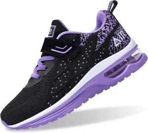 RomenSi Athletic Running Shoes for Boys Girls Lightweight Breathable Tennis Sports Kids Sneakers