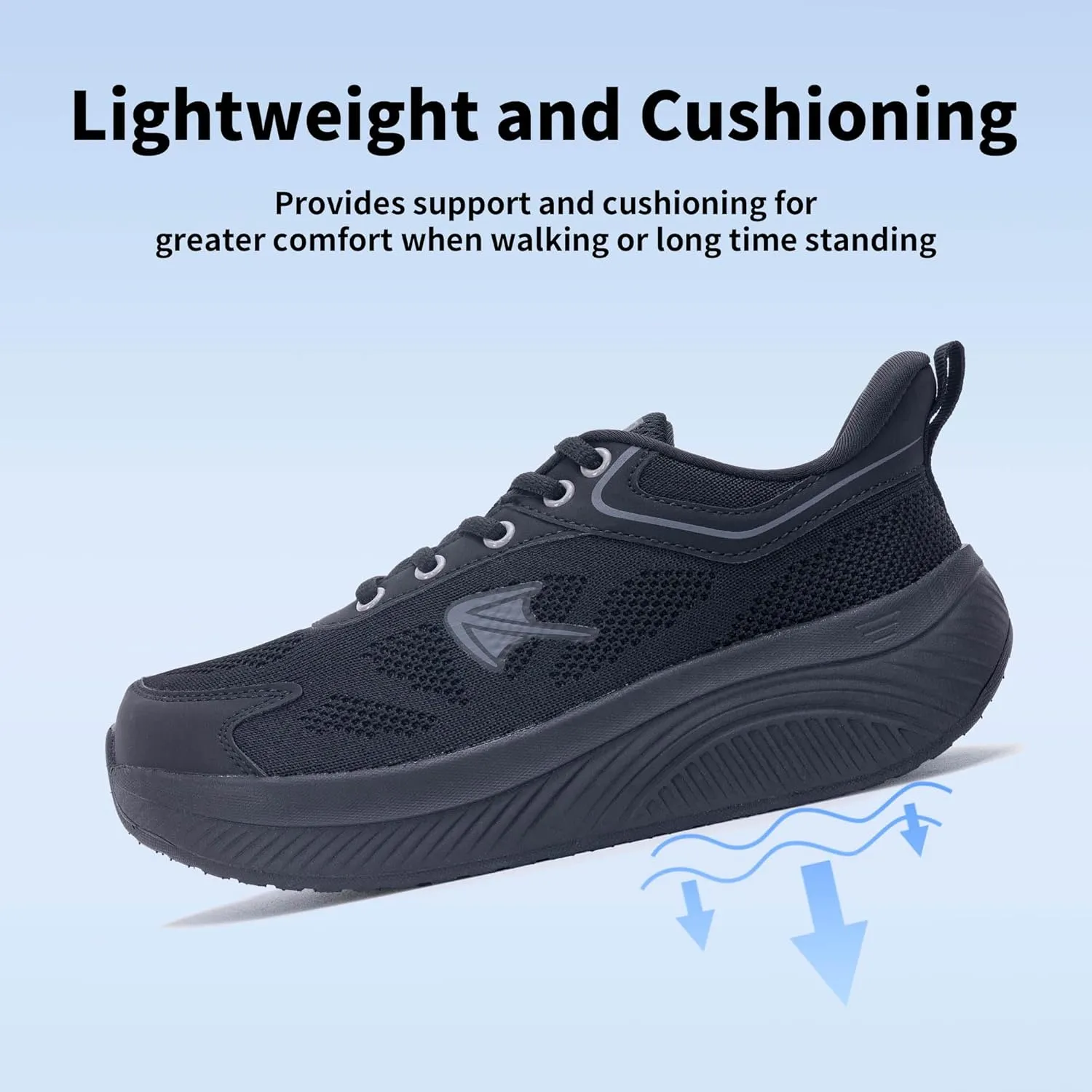 RomenSi Wide Toe Box Shoes Women Arch Support Walking Shoes Tennis Fashion Sneakers Orthotic Shoe for Plantar Fasciitis US 6-11