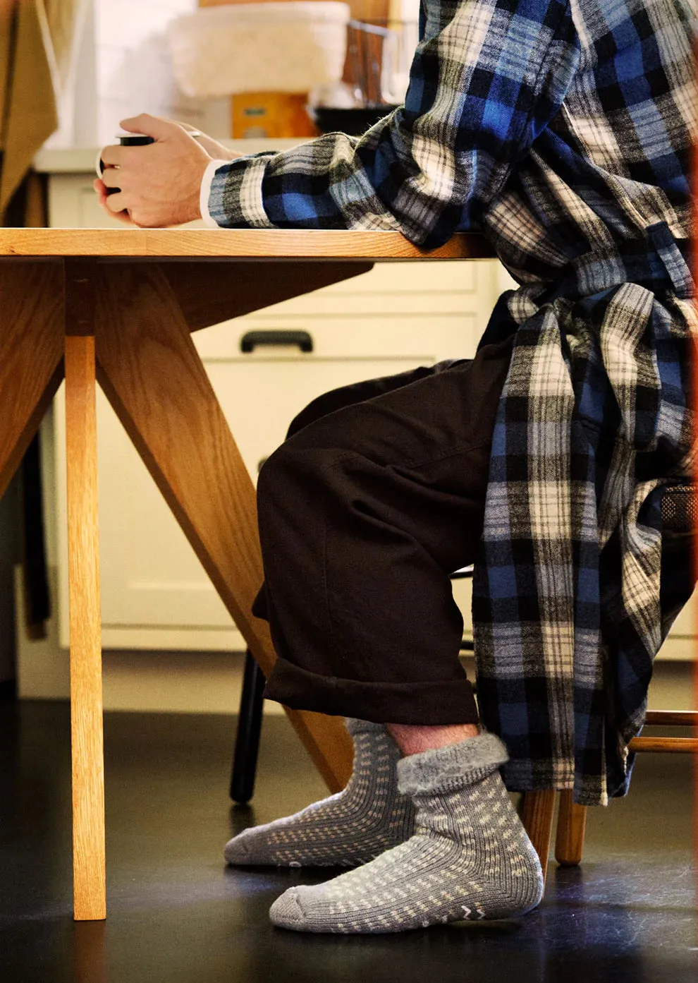 RoToTo Comfy Room Socks - Red