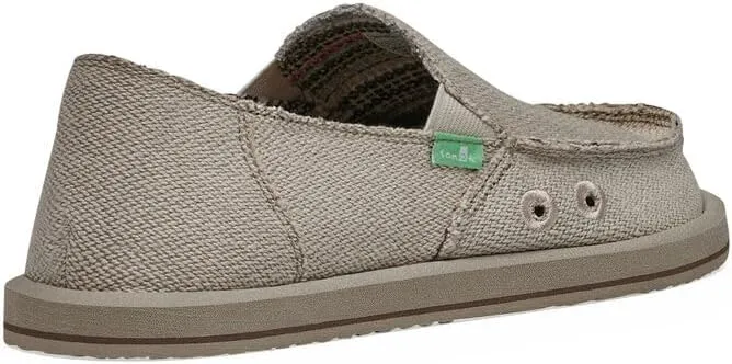 Sanuk Womens Donna Hemp Loafers | Womens Shoes | Slip On Shoes for Women | Women's Slip-on Loafers | Memory Foam Footbed