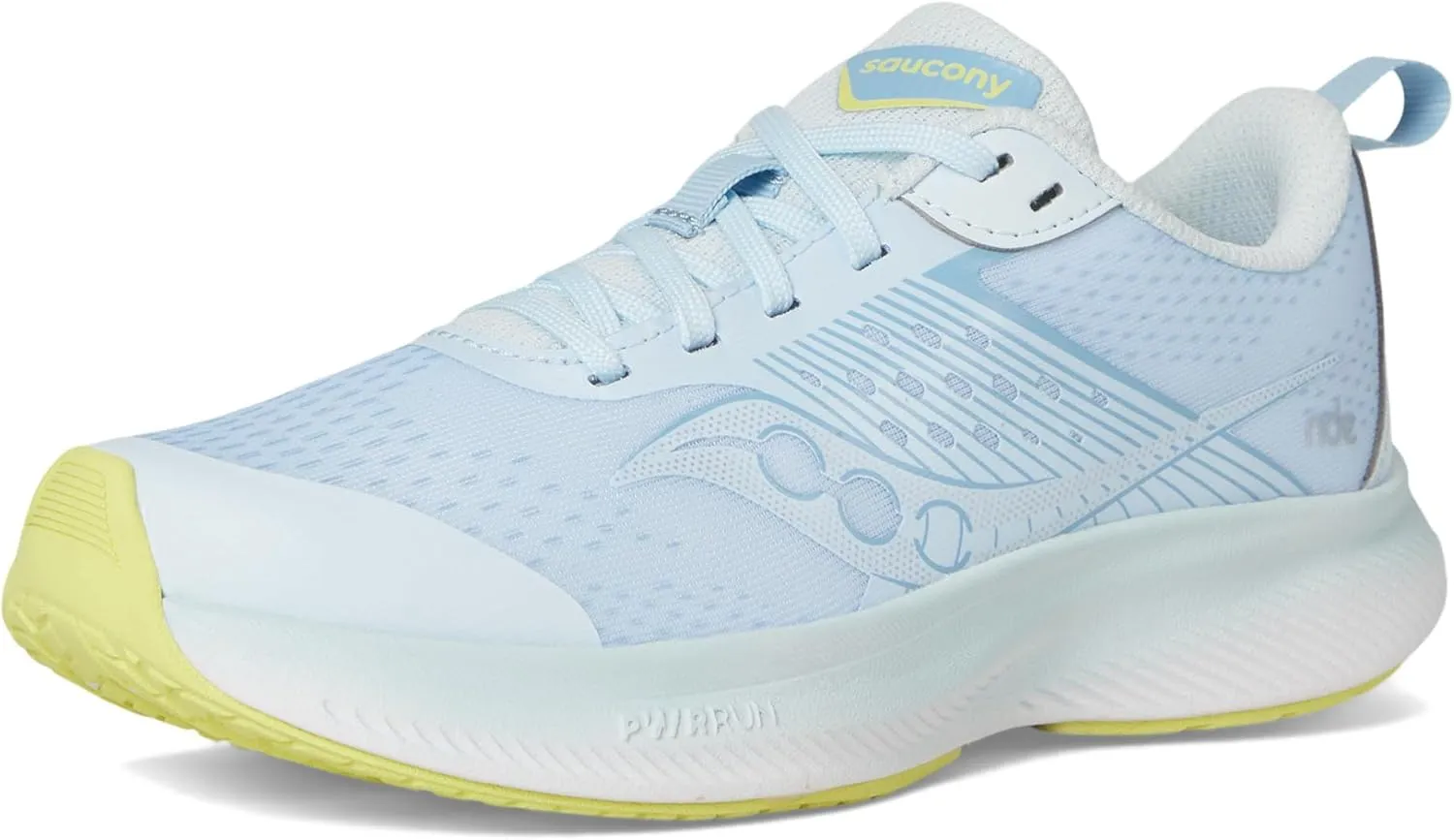 Saucony Ride Kidz Sneaker, Blue, 3 US Unisex Big Kid