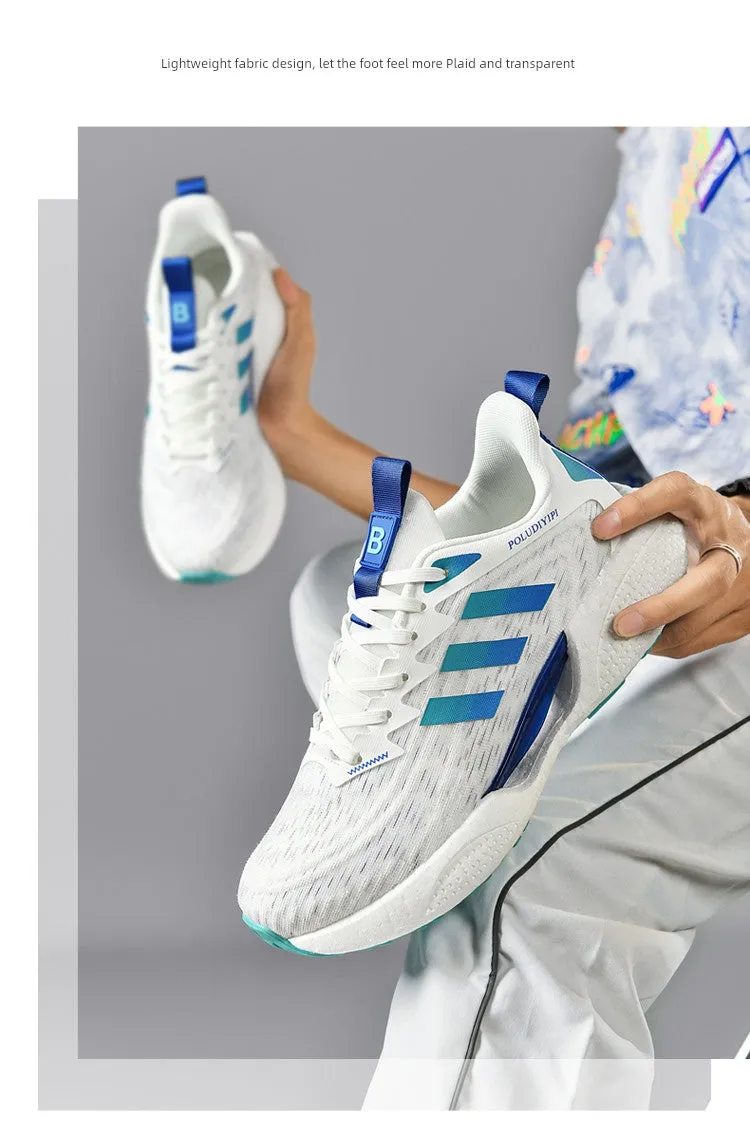School and Entrance Senior Arrival Summer Men New Physical Student Popcorn Bulk discount Light Examination Sneaker Ultra Absorbing High Women 2025 Reduced cost Shock Examination Bottom Soft