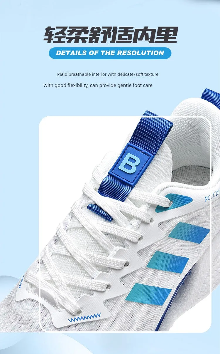 School and Entrance Senior Arrival Summer Men New Physical Student Popcorn Bulk discount Light Examination Sneaker Ultra Absorbing High Women 2025 Reduced cost Shock Examination Bottom Soft
