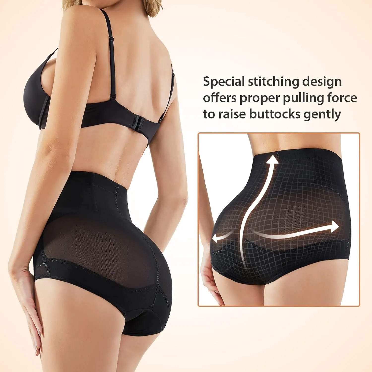 SIMIYA Tummy Control Shapewear for Women High Waisted Shapewear Panty Firm Control Soft Comfy Body Shaper for Women