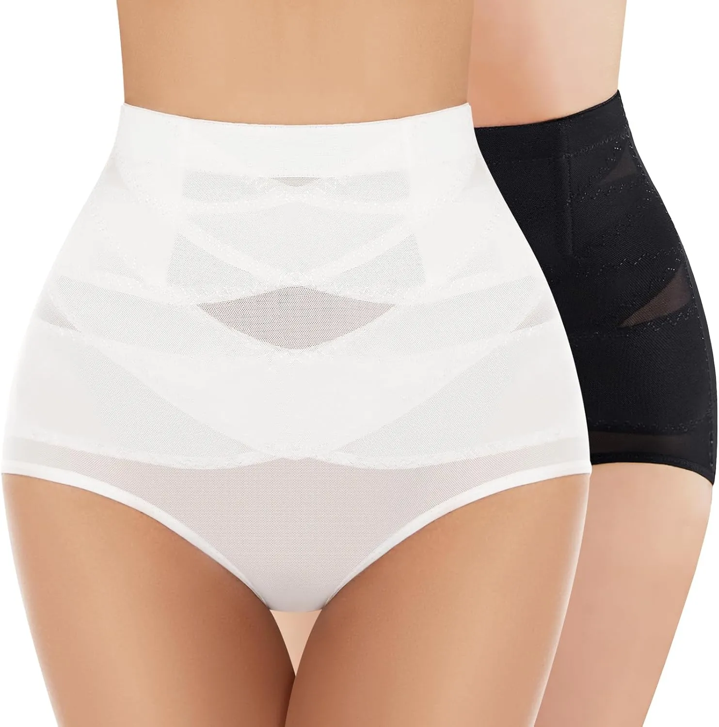 SIMIYA Tummy Control Shapewear for Women High Waisted Shapewear Panty Firm Control Soft Comfy Body Shaper for Women