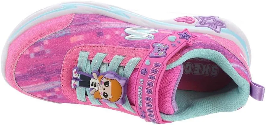 Skechers girls Snuggle Sneaks Skech Squad sneaker