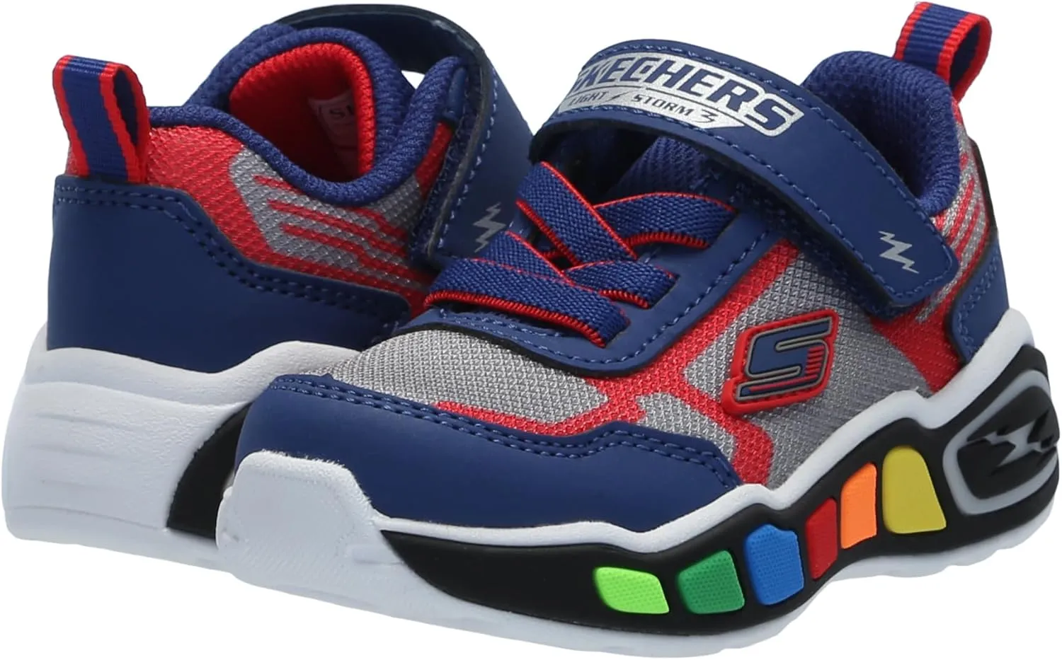 Skechers Kids' Play Scene-Storm Brights Sneaker